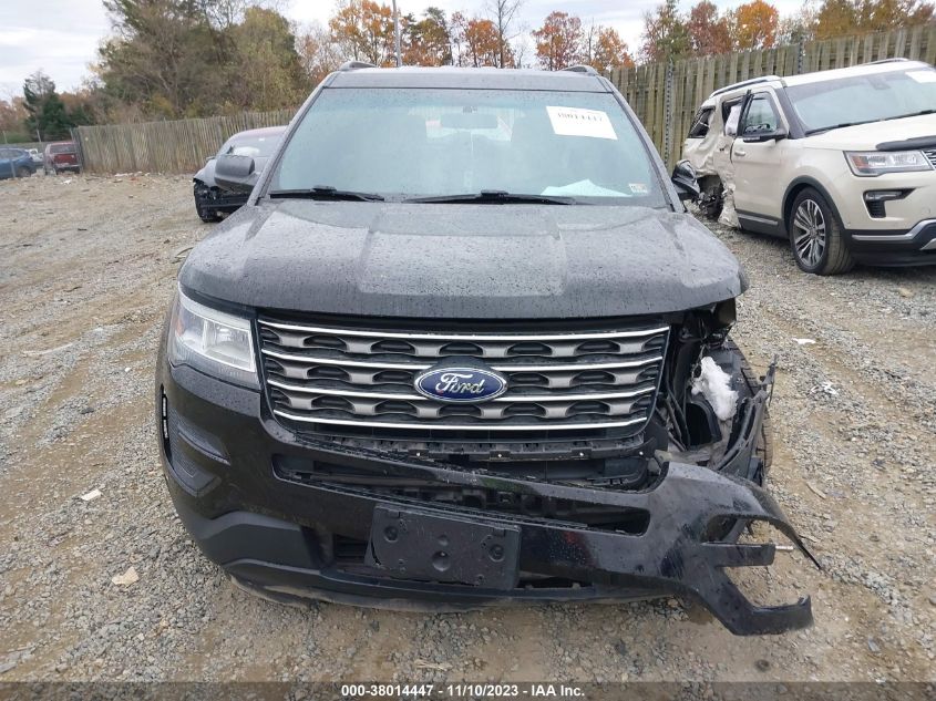 2017 Ford Explorer VIN: 1FM5K8BH0HGA00824 Lot: 38014447