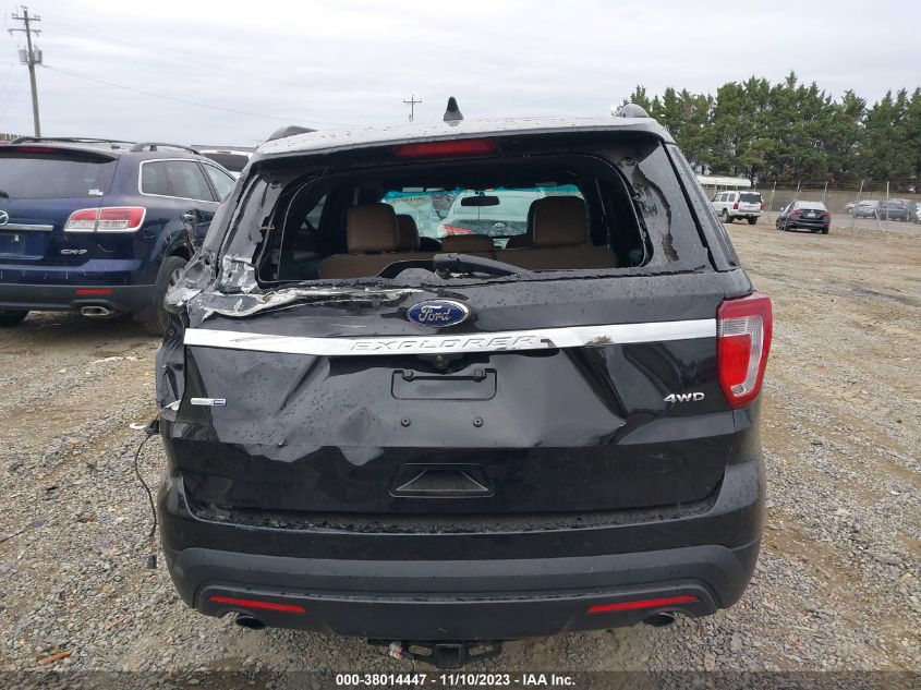 2017 Ford Explorer VIN: 1FM5K8BH0HGA00824 Lot: 38014447