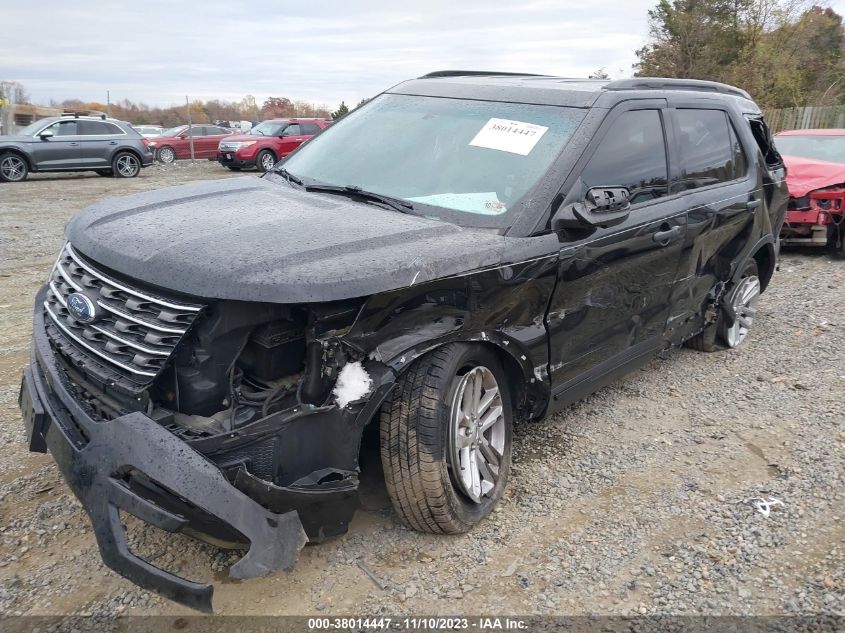 2017 Ford Explorer VIN: 1FM5K8BH0HGA00824 Lot: 38014447