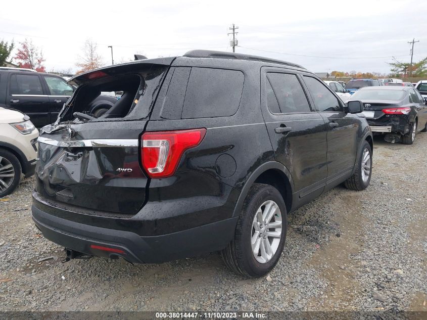 2017 Ford Explorer VIN: 1FM5K8BH0HGA00824 Lot: 38014447