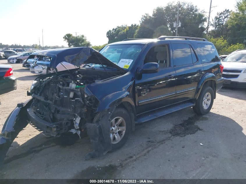 2006 Toyota Sequoia Sr5 VIN: 5TDBT44A26S276194 Lot: 38014670