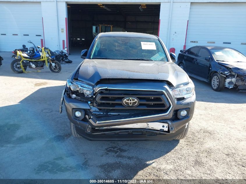 2022 Toyota Tacoma Sr5 V6 VIN: 3TMAZ5CN3NM180352 Lot: 38014685