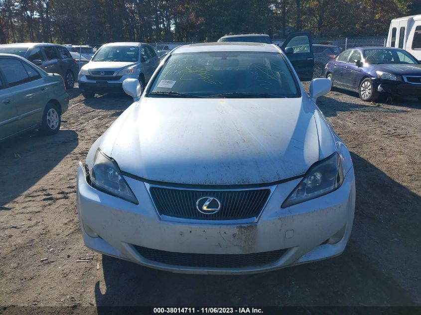 2007 Lexus Is 250 VIN: JTHCK262172013736 Lot: 38014711