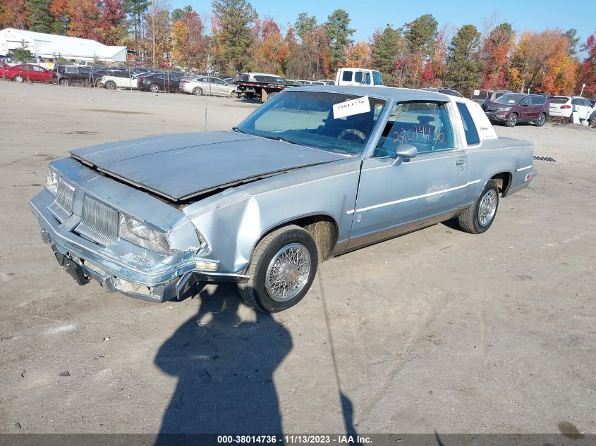 1986 Oldsmobile Cutlass Supreme Brougham VIN: 1G3GM47Y7GP340415 Lot: 38014736