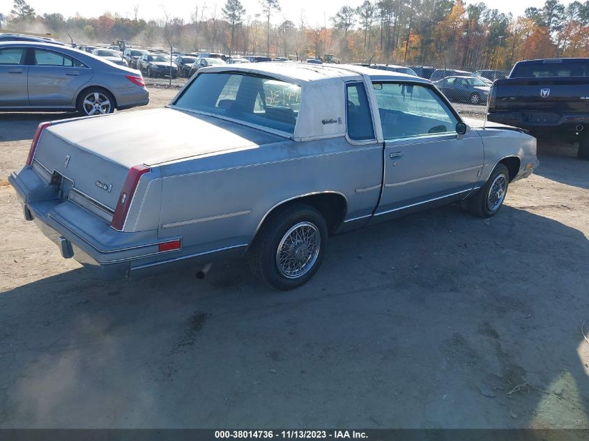 1986 Oldsmobile Cutlass Supreme Brougham VIN: 1G3GM47Y7GP340415 Lot: 38014736