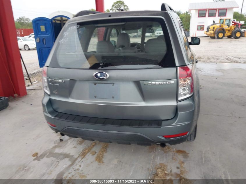 2010 Subaru Forester 2.5X VIN: JF2SH6BC6AH799847 Lot: 38015003