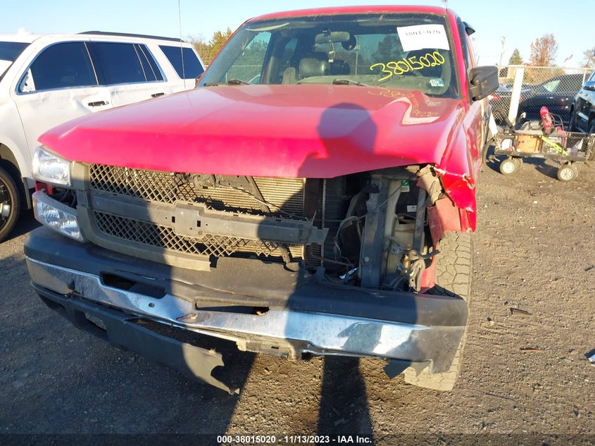 2006 Chevrolet Silverado 2500Hd Work Truck VIN: 1GCHK29U96E256888 Lot: 38015020