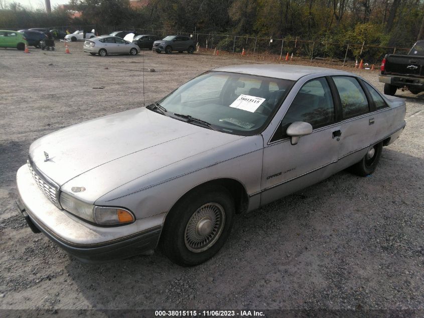 1991 Chevrolet Caprice Classic Ltz VIN: 1G1BN53E6MR123696 Lot: 38015115