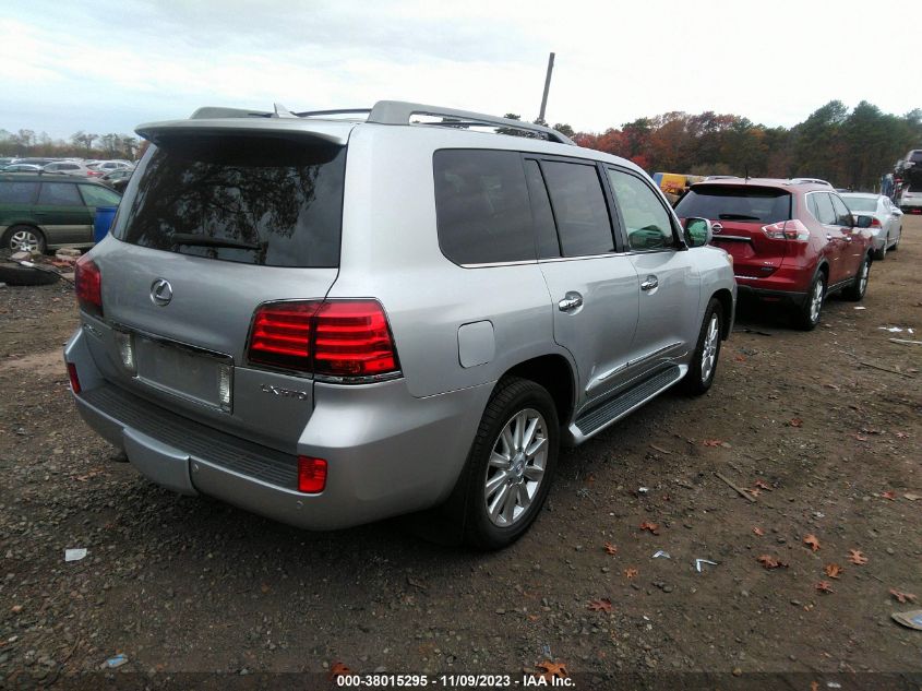 2010 Lexus Lx 570 VIN: JTJHY7AX6A4040753 Lot: 38015295