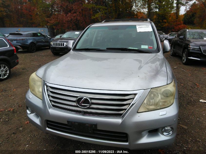 2010 Lexus Lx 570 VIN: JTJHY7AX6A4040753 Lot: 38015295