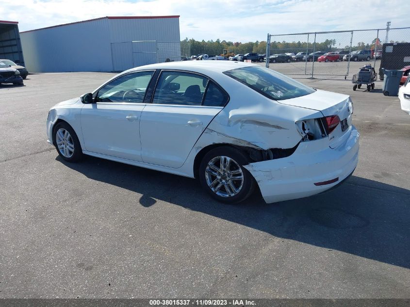 2017 Volkswagen Jetta 1.4T S VIN: 3VW2B7AJ7HM236976 Lot: 38015337