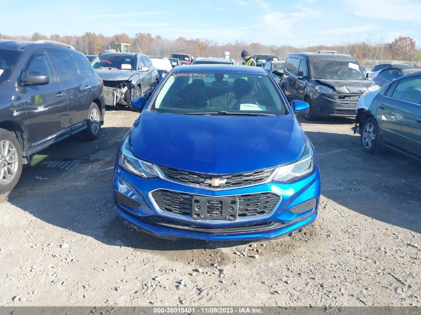 2018 Chevrolet Cruze Lt Auto VIN: 1G1BE5SM0J7124780 Lot: 38015401