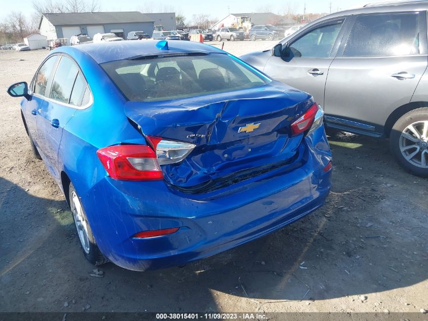 2018 Chevrolet Cruze Lt Auto VIN: 1G1BE5SM0J7124780 Lot: 38015401