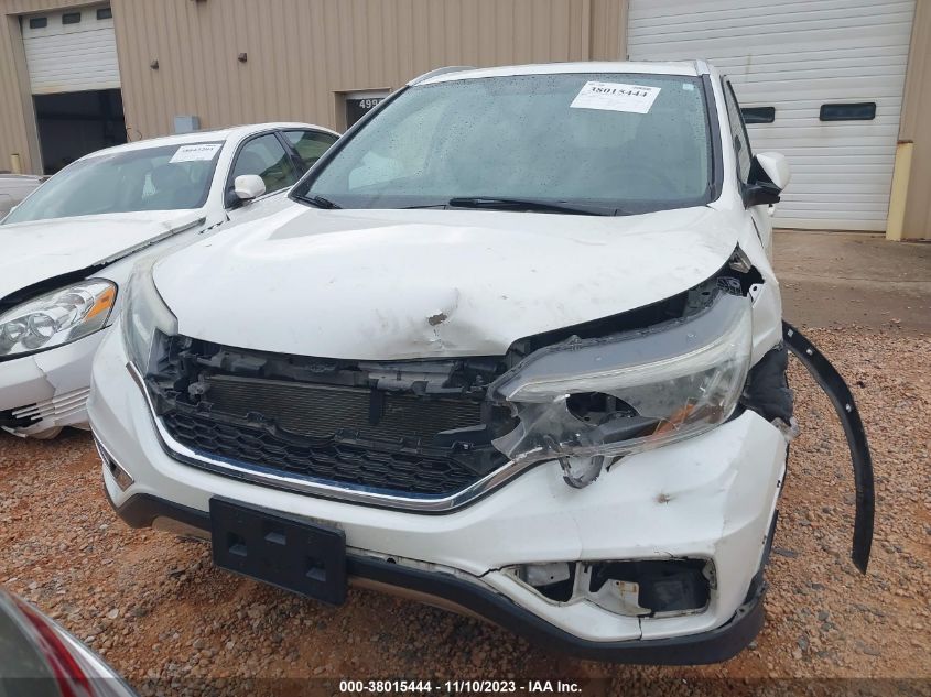 2015 Honda Cr-V Ex-L VIN: 5J6RM4H76FL133822 Lot: 38015444