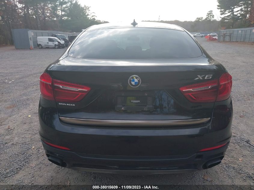 2019 BMW X6 xDrive50I VIN: 5UXKU6C5XK0Z67109 Lot: 38015609