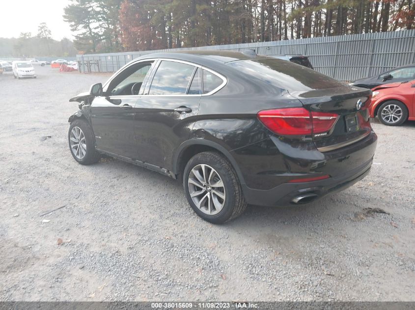 2019 BMW X6 xDrive50I VIN: 5UXKU6C5XK0Z67109 Lot: 38015609