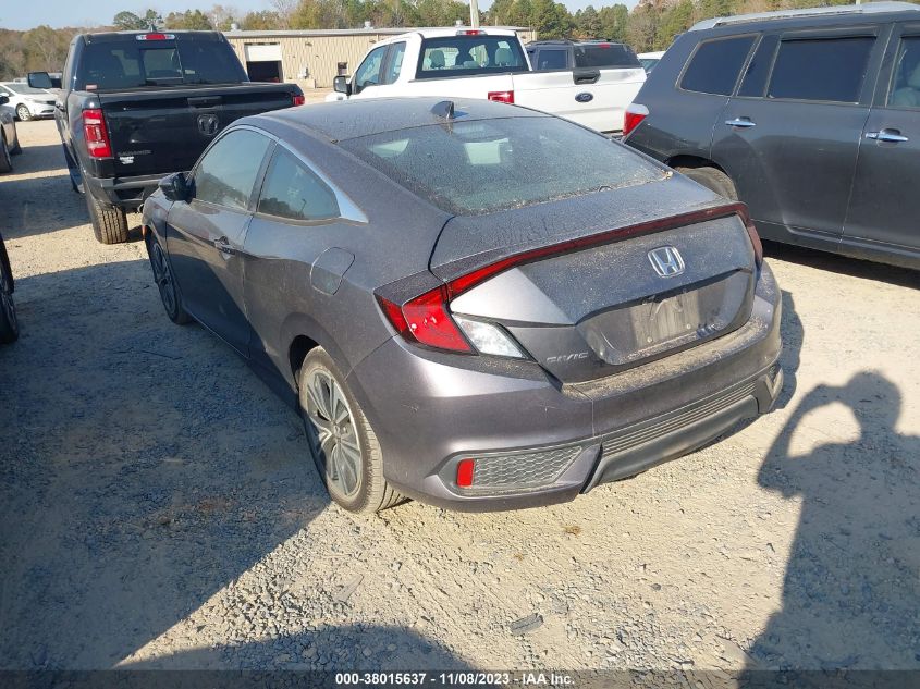 2017 Honda Civic Coupe Ex-L VIN: 2HGFC3B79HH355402 Lot: 38015637