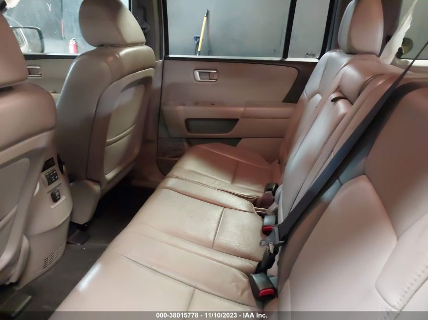 2012 Honda Pilot Ex-L VIN: 5FNYF4H55CB082256 Lot: 38015778