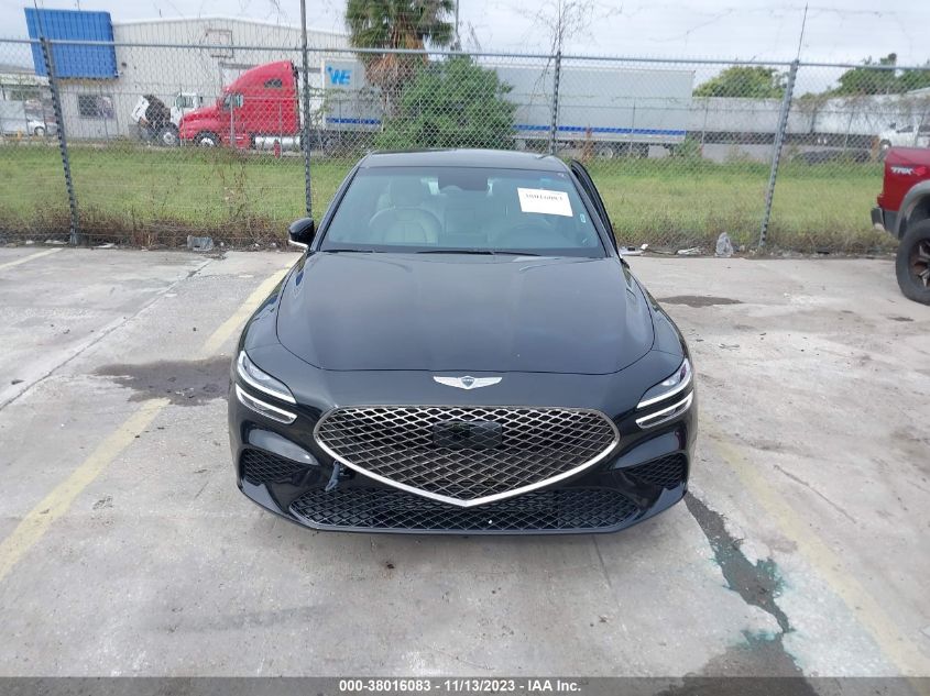 2023 Genesis G70 2.0T Awd VIN: KMTG34TA9PU127027 Lot: 38016083