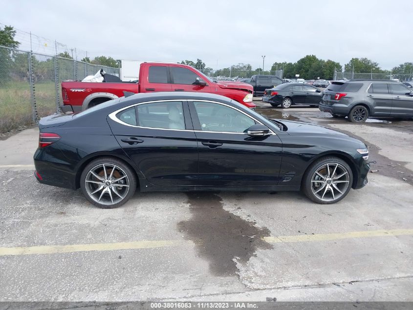 2023 Genesis G70 2.0T Awd VIN: KMTG34TA9PU127027 Lot: 38016083