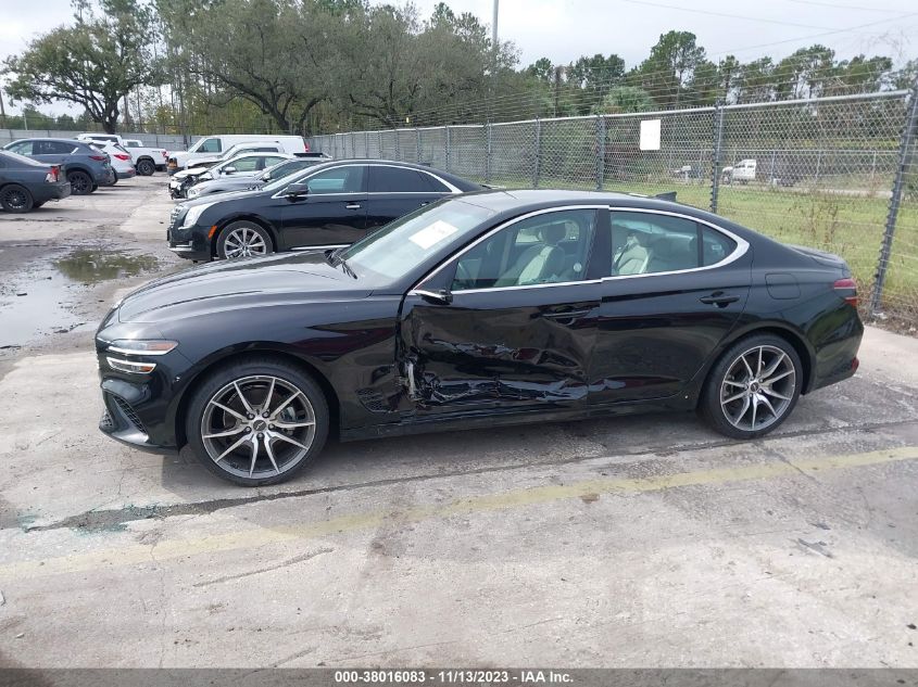 2023 Genesis G70 2.0T Awd VIN: KMTG34TA9PU127027 Lot: 38016083