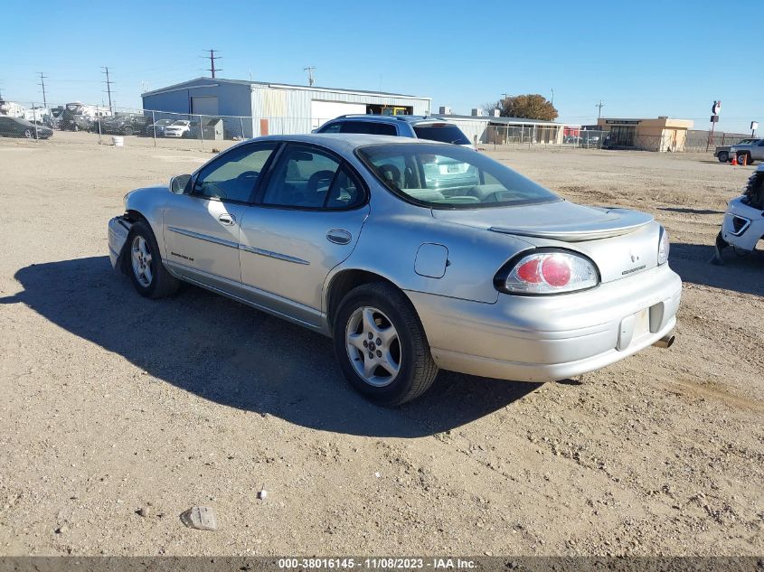 2001 Pontiac Grand Prix Se VIN: 1G2WK52J71F111218 Lot: 38016145