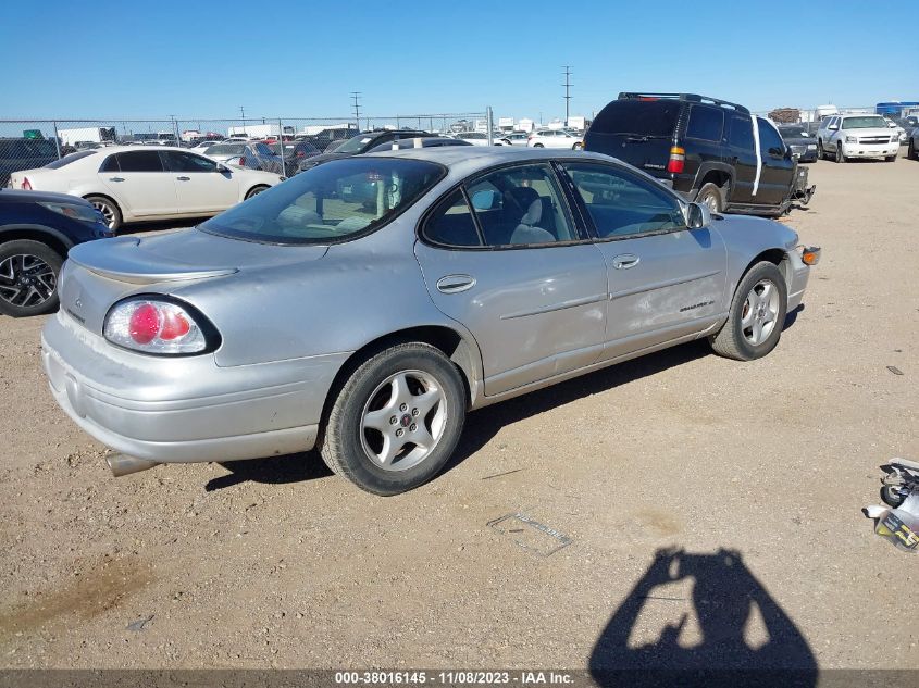 2001 Pontiac Grand Prix Se VIN: 1G2WK52J71F111218 Lot: 38016145