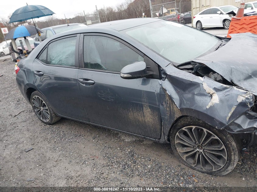 2014 Toyota Corolla S Plus VIN: 2T1BURHE4EC046445 Lot: 38016247