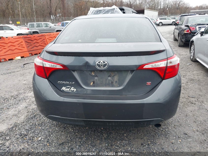 2014 Toyota Corolla S Plus VIN: 2T1BURHE4EC046445 Lot: 38016247