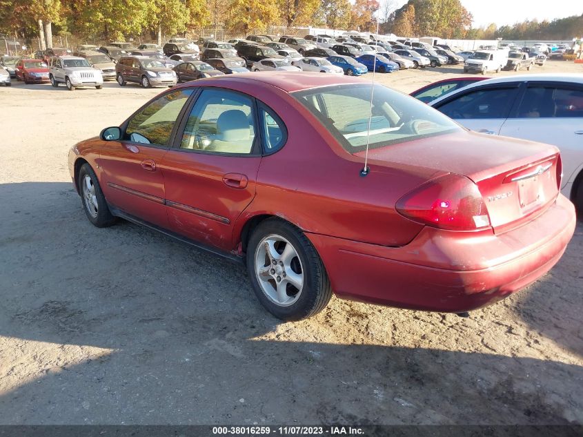 2000 Ford Taurus Lx VIN: 1FAFP5221YA159719 Lot: 38016259