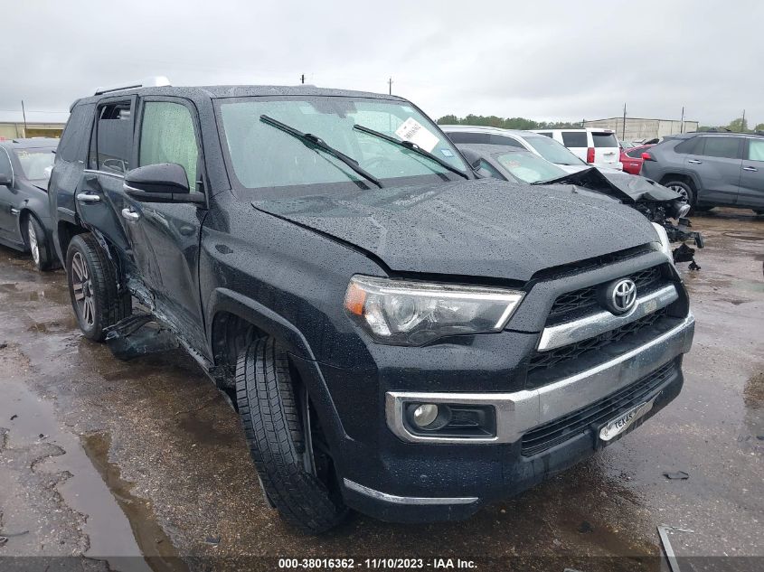 2016 Toyota 4Runner Limited VIN: JTEBU5JR2G5384007 Lot: 38016362