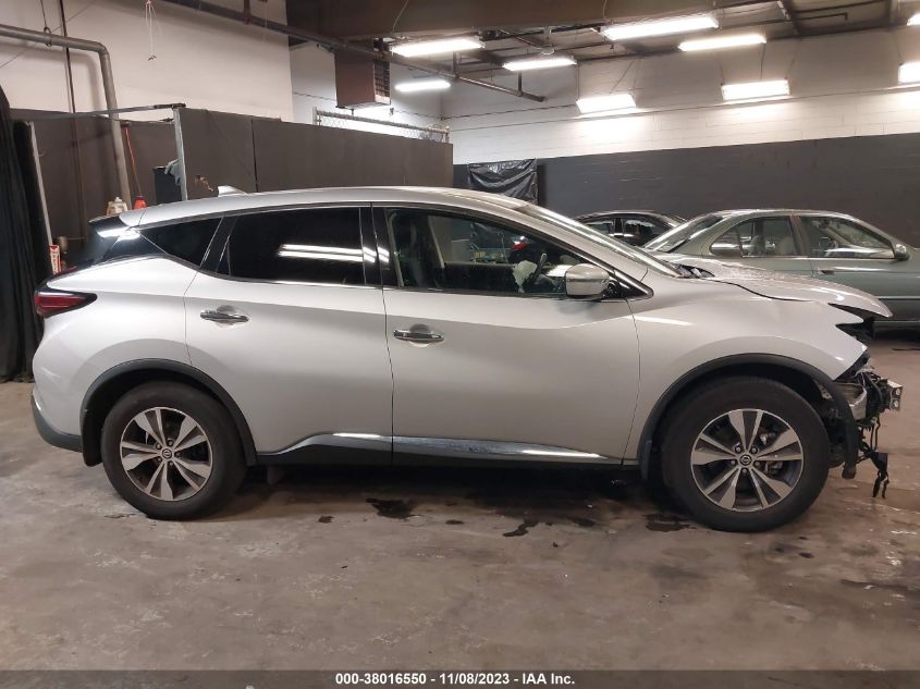 2020 Nissan Murano S Intelligent Awd VIN: 5N1AZ2AS7LN169098 Lot: 38016550