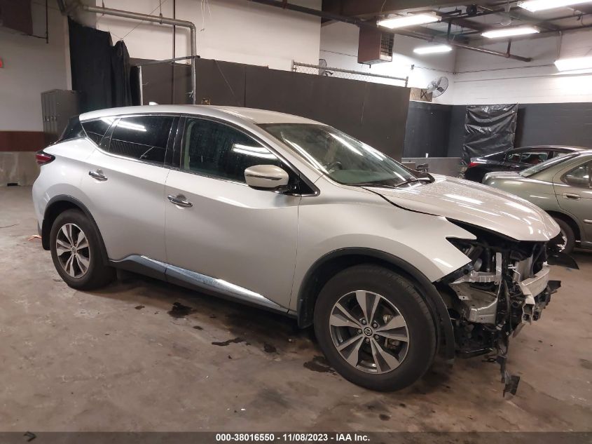 2020 Nissan Murano S Intelligent Awd VIN: 5N1AZ2AS7LN169098 Lot: 38016550