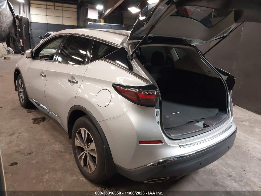 2020 Nissan Murano S Intelligent Awd VIN: 5N1AZ2AS7LN169098 Lot: 38016550