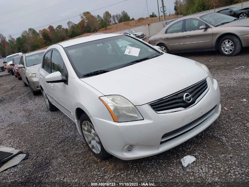 2012 Nissan Sentra 2.0 S VIN: 3N1AB6AP9CL766378 Lot: 38016723