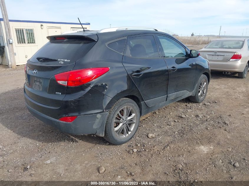 2014 Hyundai Tucson Se VIN: KM8JUCAGXEU857668 Lot: 38016730