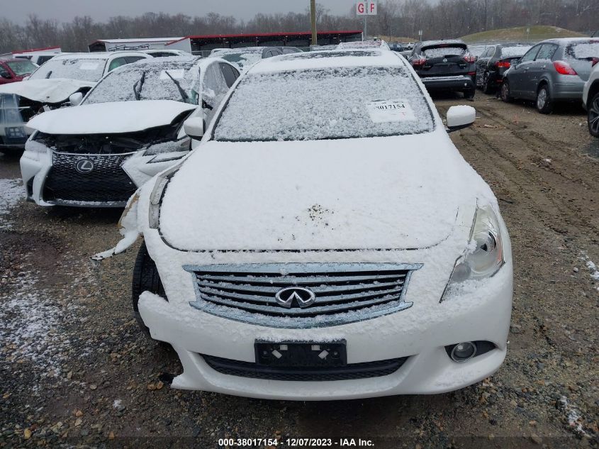 2013 Infiniti G37X X VIN: JN1CV6AR2DM763380 Lot: 38017154