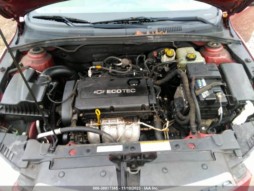 2012 Chevrolet Cruze Ls VIN: 1G1PC5SH5C7396873 Lot: 38017385