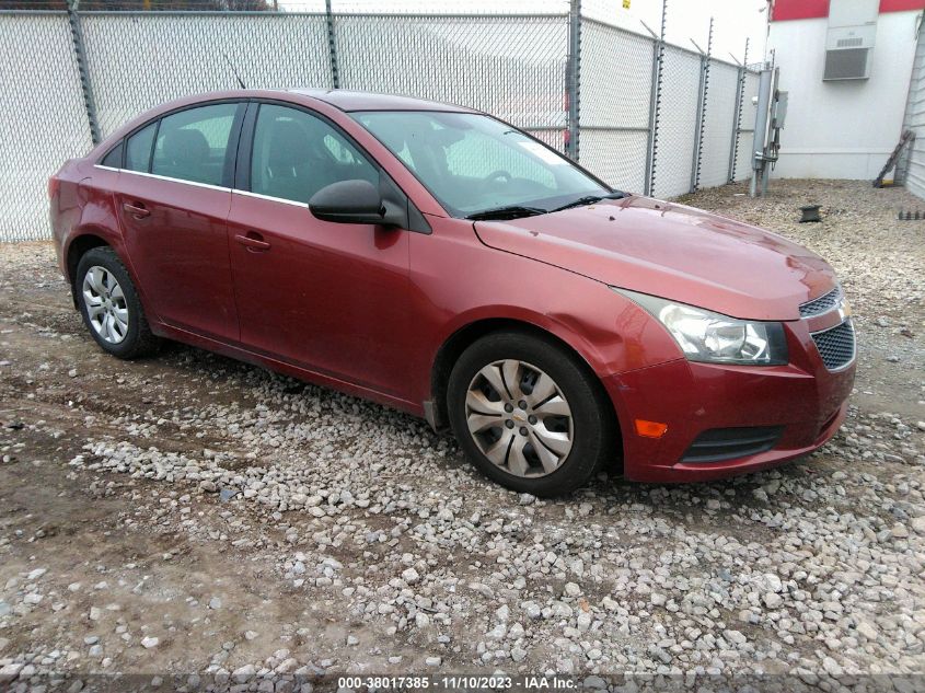 2012 Chevrolet Cruze Ls VIN: 1G1PC5SH5C7396873 Lot: 38017385