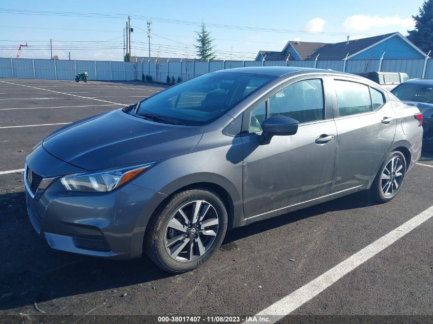 2021 Nissan Versa Sv Xtronic Cvt VIN: 3N1CN8EVXML826187 Lot: 38017407