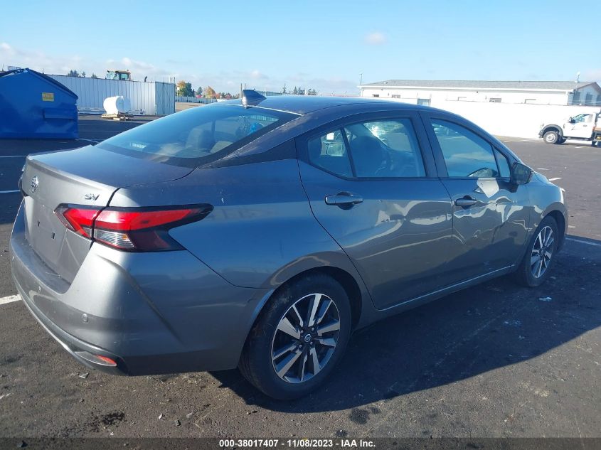 2021 Nissan Versa Sv Xtronic Cvt VIN: 3N1CN8EVXML826187 Lot: 38017407