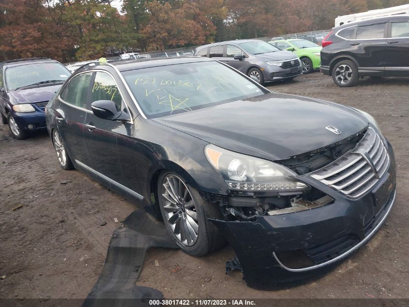 2014 Hyundai Equus Signature VIN: KMHGH4JH3EU076004 Lot: 38017422