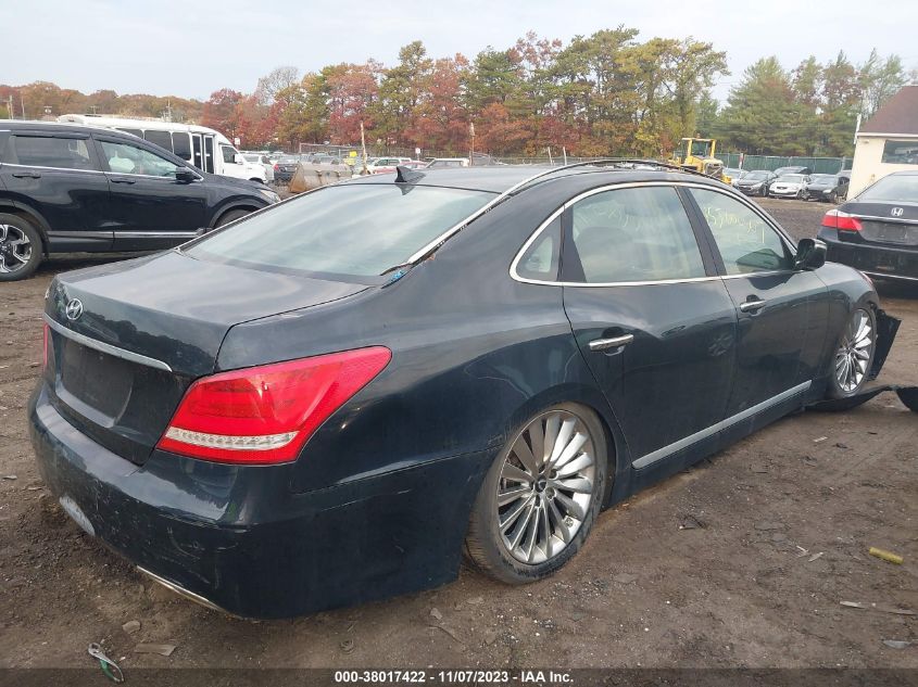 2014 Hyundai Equus Signature VIN: KMHGH4JH3EU076004 Lot: 38017422