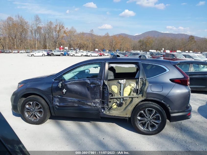 2021 Honda Cr-V Awd Ex VIN: 2HKRW2H56MH602864 Lot: 38017561