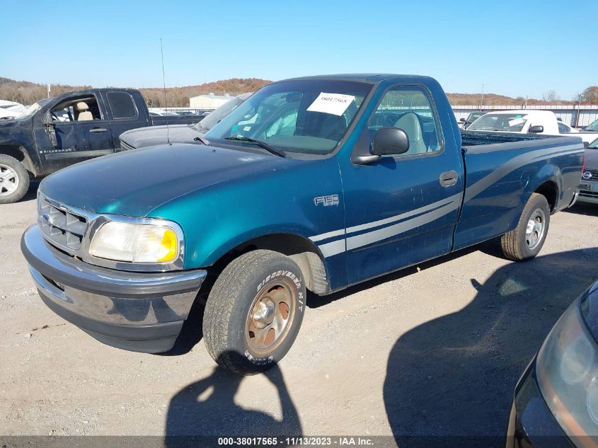 1998 Ford F-150 Standard/Xlt/Xl VIN: 1FTZF1722WKB09852 Lot: 38017565