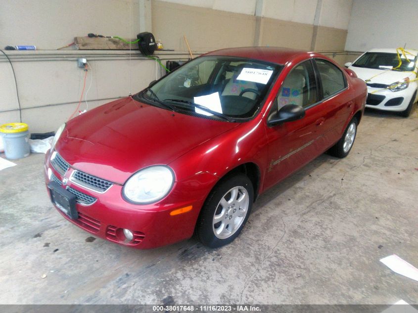 2004 Dodge Neon Sxt VIN: 1B3ES56C74D540721 Lot: 38017648