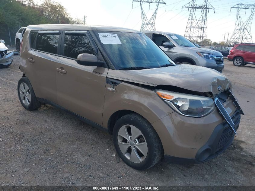 2014 Kia Soul VIN: KNDJN2A24E7105799 Lot: 38017649