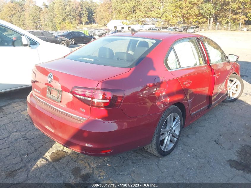 2017 Volkswagen Jetta 1.8T Sel VIN: 3VWL17AJXHM220097 Lot: 38017715