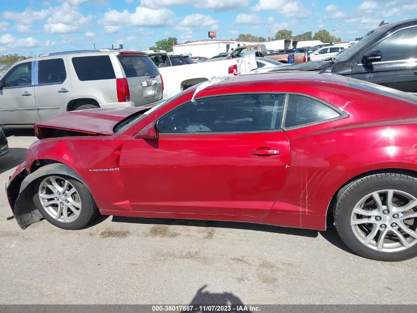 2014 Chevrolet Camaro 2Ls VIN: 2G1FA1E37E9206597 Lot: 38017887