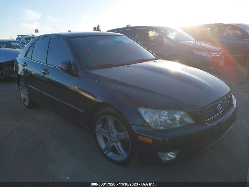 2003 Lexus Is 300 Base W/5-Speed Auto VIN: JTHBD192230069797 Lot: 38017920